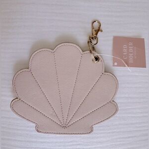Paper Source Shell Card Holder - Cream